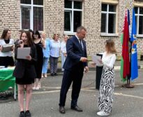 Торжественная линейка прошла в Минском государственном машиностроительном колледже