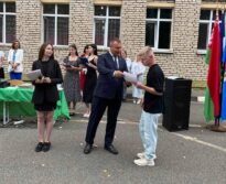 Торжественная линейка прошла в Минском государственном машиностроительном колледже