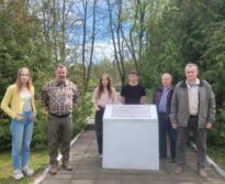Работники УОТПиПБ  посетили мемориальный комплекс и братскую могилу жертв фашизма в д.Киселево Лепельского района Витебской области.