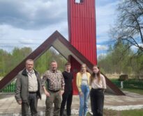 Работники УОТПиПБ  посетили мемориальный комплекс и братскую могилу жертв фашизма в д.Киселево Лепельского района Витебской области.