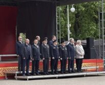 ПЛАЦ-ПАРАД ПОБЕДЫ ПРОШЕЛ В ПАРТИЗАНСКОМ РАЙОНЕ СТОЛИЦЫ
