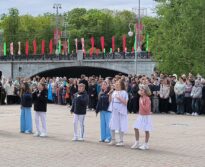 ПЛАЦ-ПАРАД ПОБЕДЫ ПРОШЕЛ В ПАРТИЗАНСКОМ РАЙОНЕ СТОЛИЦЫ