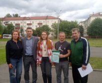 Соревнования по городошному спорту среди коллективов физической культуры предприятий и организаций Партизанского района