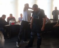 Начальником управления охраны труда, промышленной и пожарной безопасности совместно с представителем ООО «Сейфтим» организована мини-выставка средств индивидуальной защиты для работников ОАО «МЗШ».